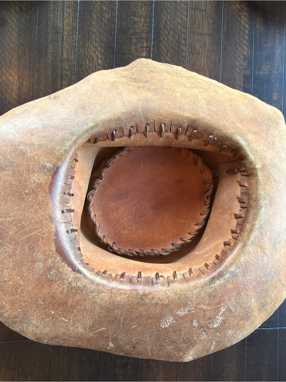 Rugged Full Grain Outback Hat - Picture 3 of 3